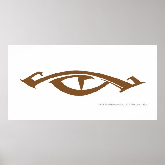 Oog van Sauron Poster (Voorkant)