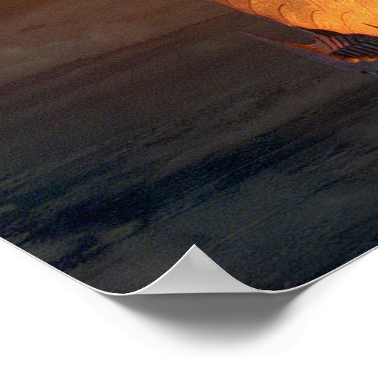 Oog van Sauron-toren Poster (Hoek)