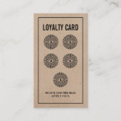Oog van voorzienigheid, psychische leesloyaliteit visitekaartje (Voorkant)