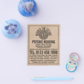 Oog van Voorzienigheid, Psychische Lezing Adverter Flyer (Enkel)