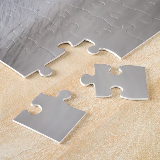 Oog van wit paard dier legpuzzel (Zijkant)