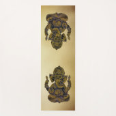 Oog-vangstmetaal op Indische olifant Ganesh Yogamat (Voorkant)