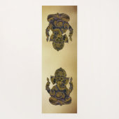 Oog-vangstmetaal op Indische olifant Ganesh Yogamat (Achterkant)