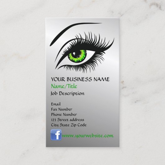 Oog Visitekaartje (Voorkant)