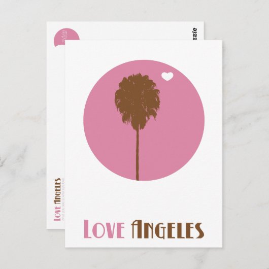 oog werd verliefd.. briefkaart (Voorkant / Achterkant)