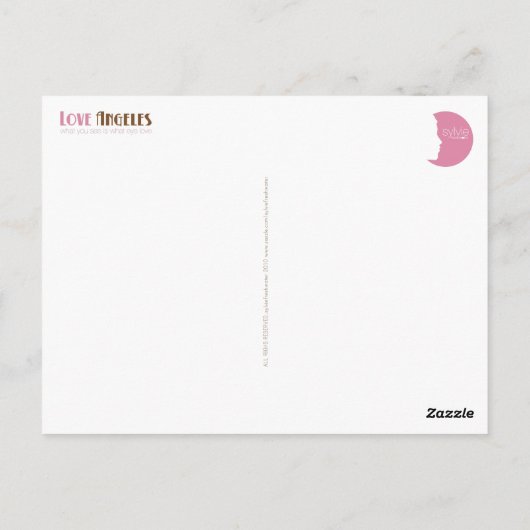 oog werd verliefd.. briefkaart (Achterkant)