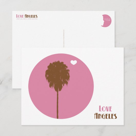 oog werd verliefd.. briefkaart (Voorkant / Achterkant)