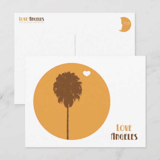 oog werd verliefd.. briefkaart (Voorkant / Achterkant)