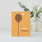 oog werd verliefd op mijn penvriend... briefkaart (Staand voorkant)