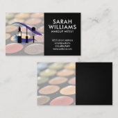 Oog Wimper | Make-upkwasten en Palet Visitekaartje (Voorkant / Achterkant)