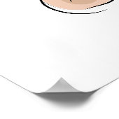 Oog Wimper Poster (Hoek)