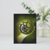 Oog zal je in de tuin zien, vanavond! briefkaart (Staand voorkant)