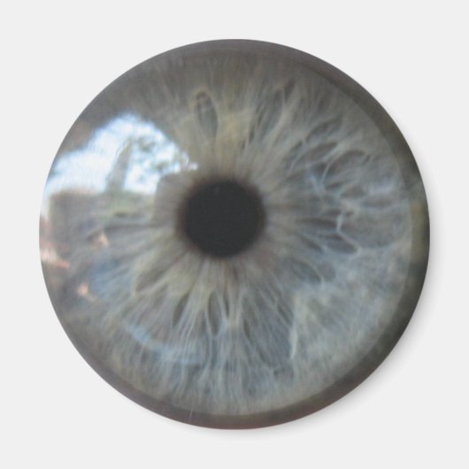 Oog zie je koelkast magneet (Voorkant)