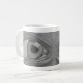Oog zie je koffie Mok (Voorkant links)