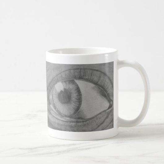 Oog zie je koffie Mok (Rechts)