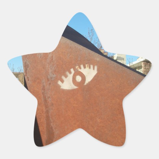 Oog zie je stickers (Voorkant)