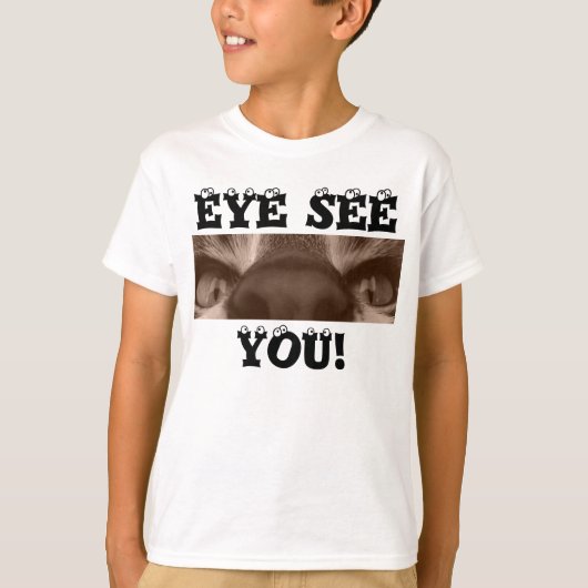 oog zie je t-shirt (Voorkant)