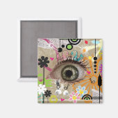 Oog Zie magneet (Voorkant / Achterkant)