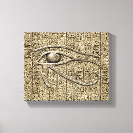 Oogaandoeningen Canvas Afdruk (Voorkant)