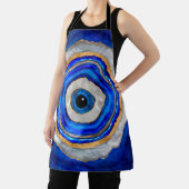 Oogaandoeningen en gouden Waterverf Schort (Insitu)