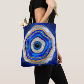 Oogaandoeningen en gouden Waterverf Tote Bag (Dichtbij)