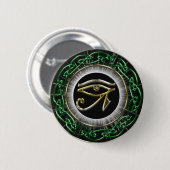 Oogaandoeningen Ronde Button 5,7 Cm (Voorkant /achterkant)