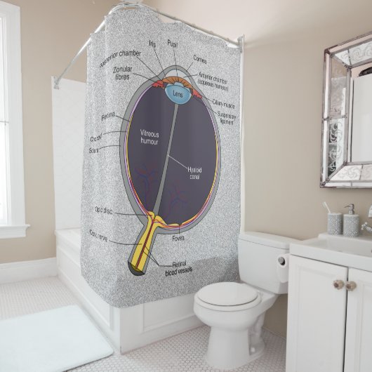 ooganatomie douchegordijn (In situ)