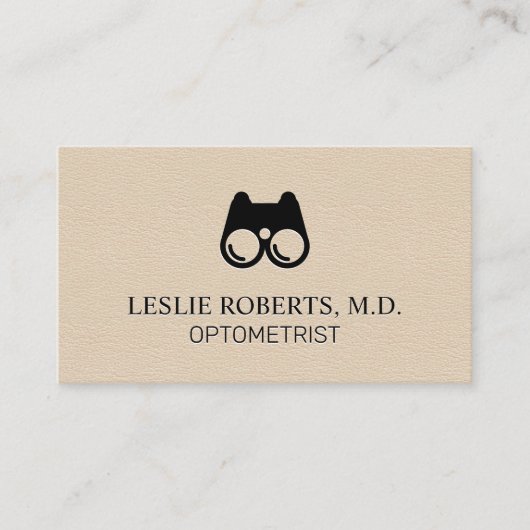 oogapparaat | optometrist visitekaartje (Voorkant)