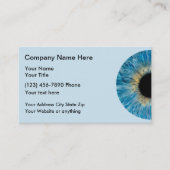 Oogarts Kantoor Visitekaartje (Voorkant)