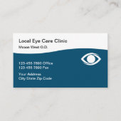 Oogarts Oftalmoloog Benoeming Business Act Visitekaartje (Voorkant)