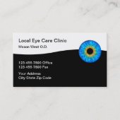 Oogarts Oftalmoloog Benoeming Visitekaartje (Voorkant)