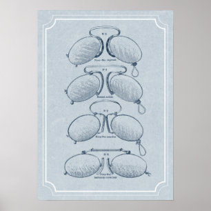 Oogarts, Optometrist of Opticiens Kantoor Poster