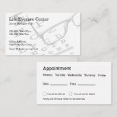 Oogarts Optometrist Visitekaartjes 2 (Voorkant / Achterkant)