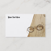  oogarts - specificaties en bril visitekaartje (Achterkant)