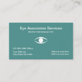 Oogarts Visitekaartjes (Voorkant)