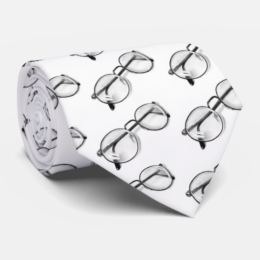 OOGASSEN IN PENCIL, Opticien, bril Stropdas (Opgerold)