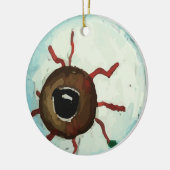 Oogbal #2 keramisch ornament (Links)