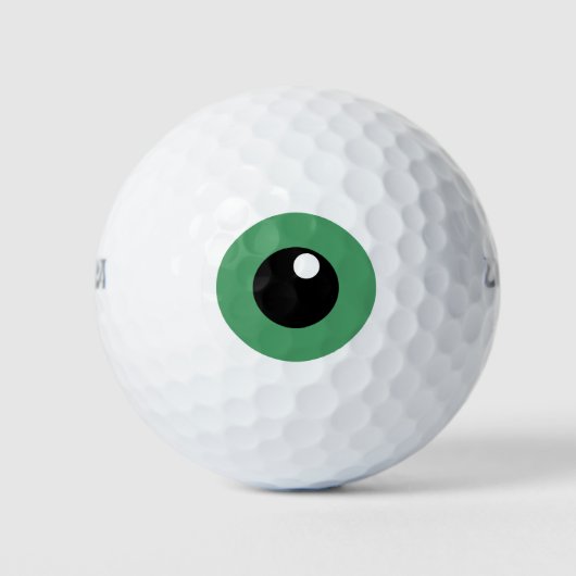 Oogbal golfballen (Voorkant)