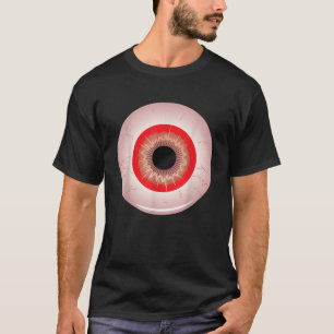 Oogbal Lui Halloween Kostuum Griezelig Eng Grappig T-shirt