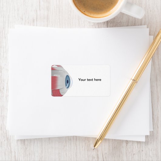 Oogbal Oogadres Label (Insitu)