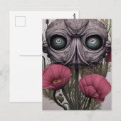 Oogbal Plant Briefkaart (Voorkant / Achterkant)