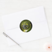 Oogbal Tuin Plant Ronde Sticker (Envelop)