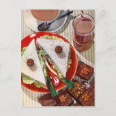 oogbalsandwich briefkaart (Voorkant)