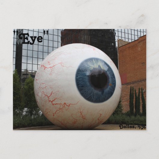 Oogbeeld # 1 briefkaart (Voorkant)