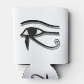 Oogbeeld van paardenbloemen (Eye of Horus Egyptian Blikjeskoeler (Achterkant)