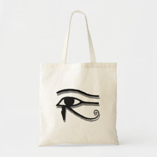 Oogbeeld van paardenbloemen (Eye of Horus Egyptian Tote Bag