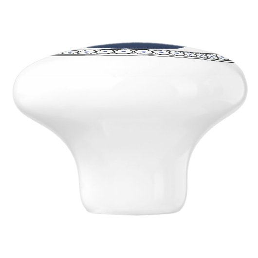 Oogbescherming, derde oog keramische knop (Zijkant)