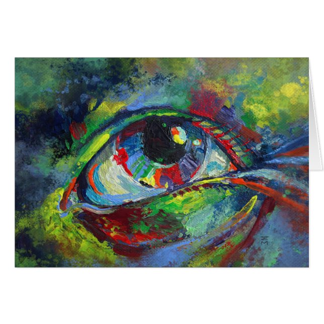 Oogblik omhoog (Voorkant Horizontaal)