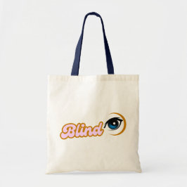 oogblindsymbool tote bag