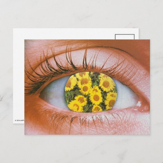 Oogbloemig Briefkaart (Voorkant / Achterkant)